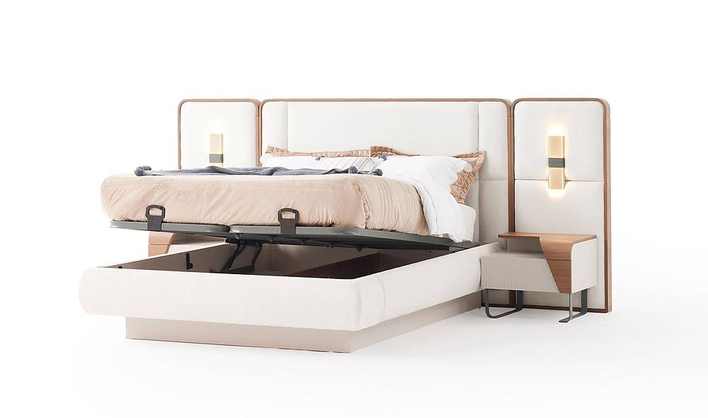 Fox Bedroom with Base - Corner Wardrobe
