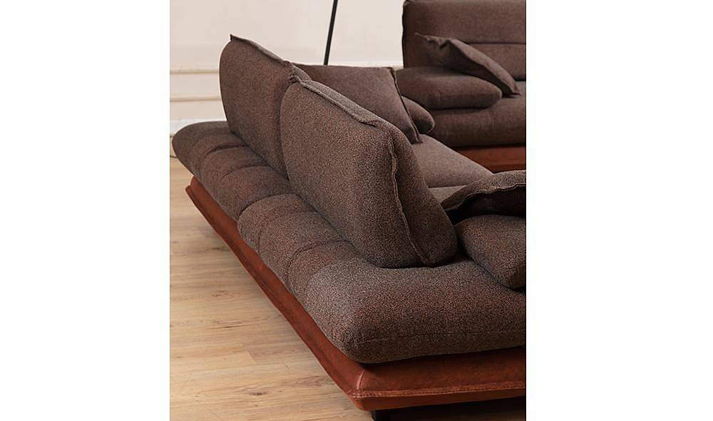 Modena Sofa Set - Brown Cinnamon