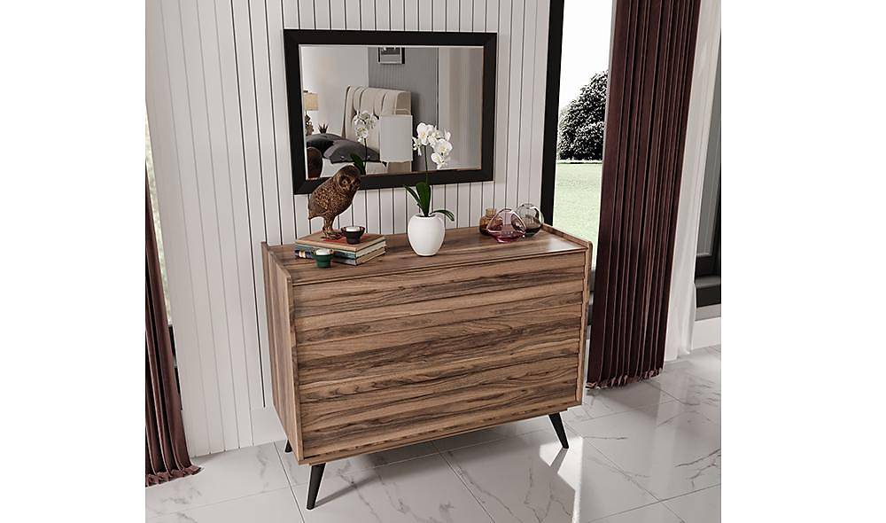 Çizgi Dresser - Walnut