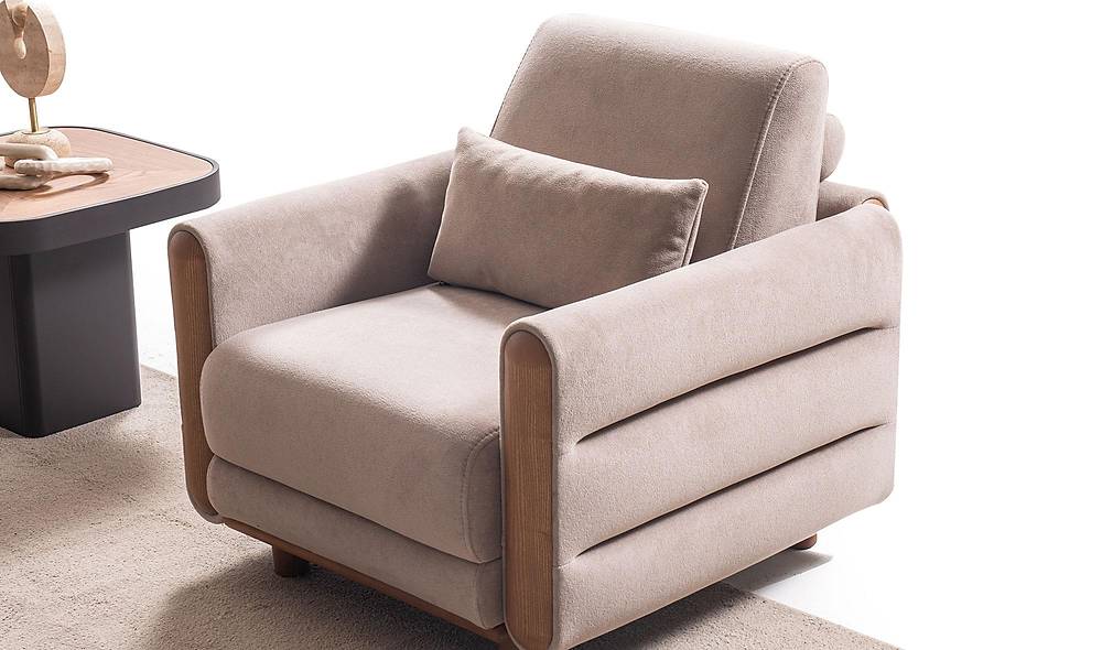 George Sofa Set - Oak