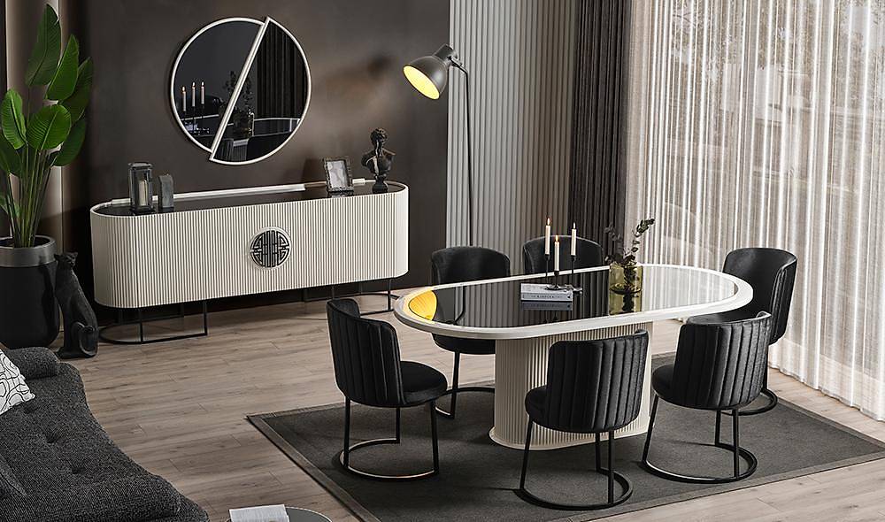 Crown Dining Room - Ecru