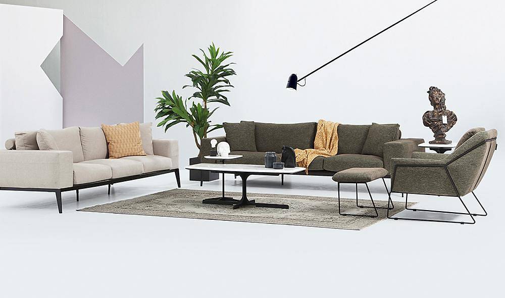 Deren Sofa Set