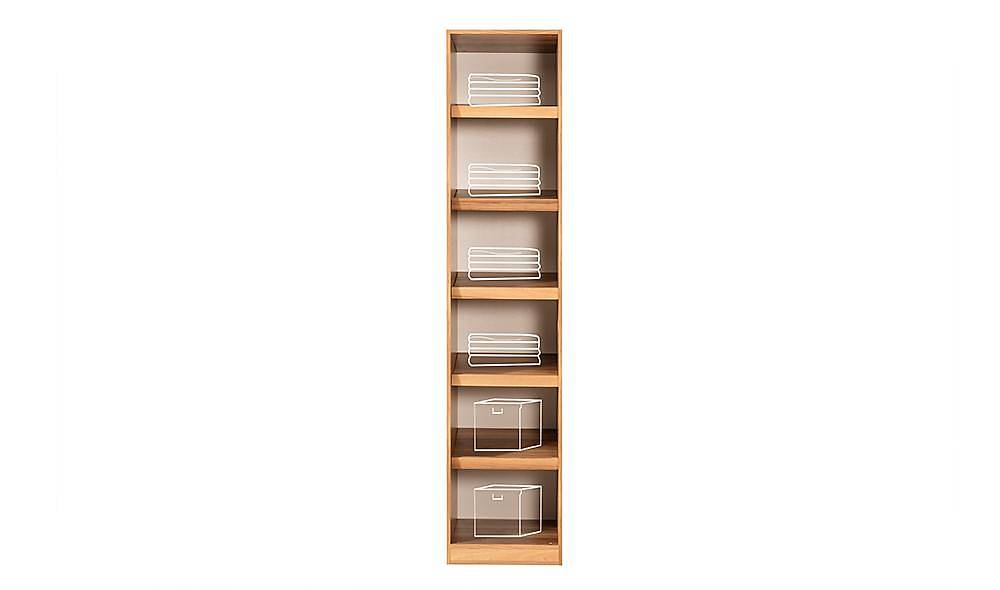 Mood Walnut Corner Wardrobe