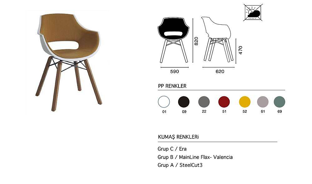 Opal Wox Pro Soft Iroko Chair 2 Piece