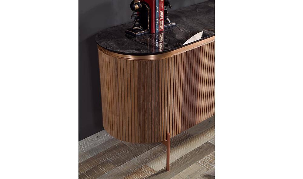 Mood Walnut Bronze Dining Room