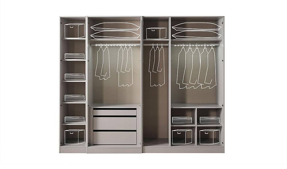 Lenka Wardrobe - 6 Door