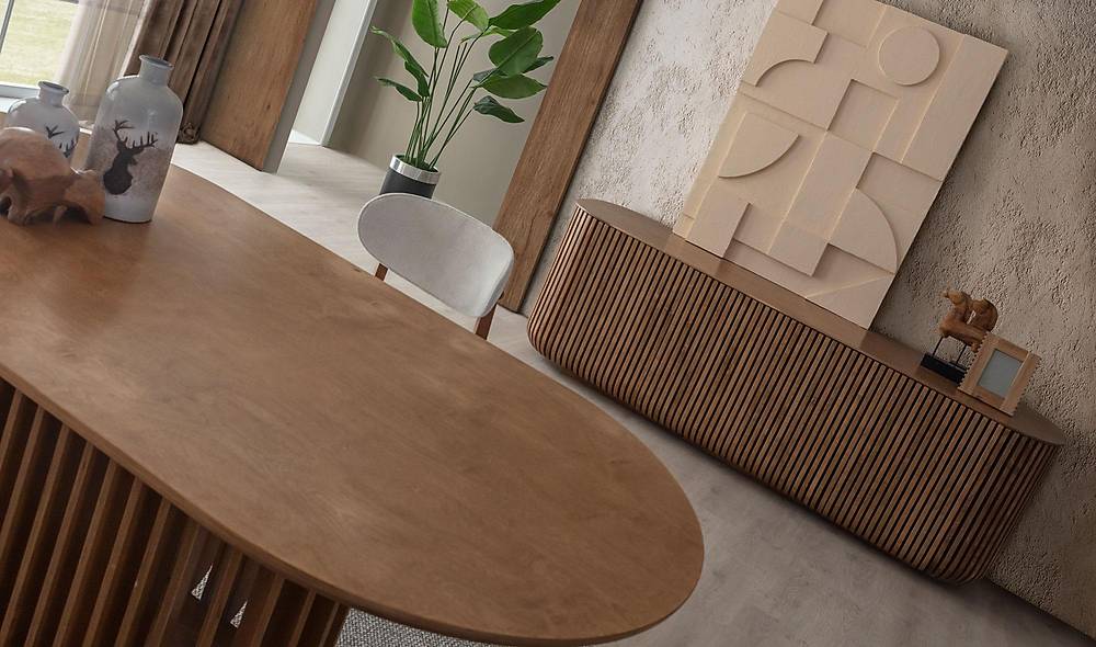 Netha Dining Room - Walnut