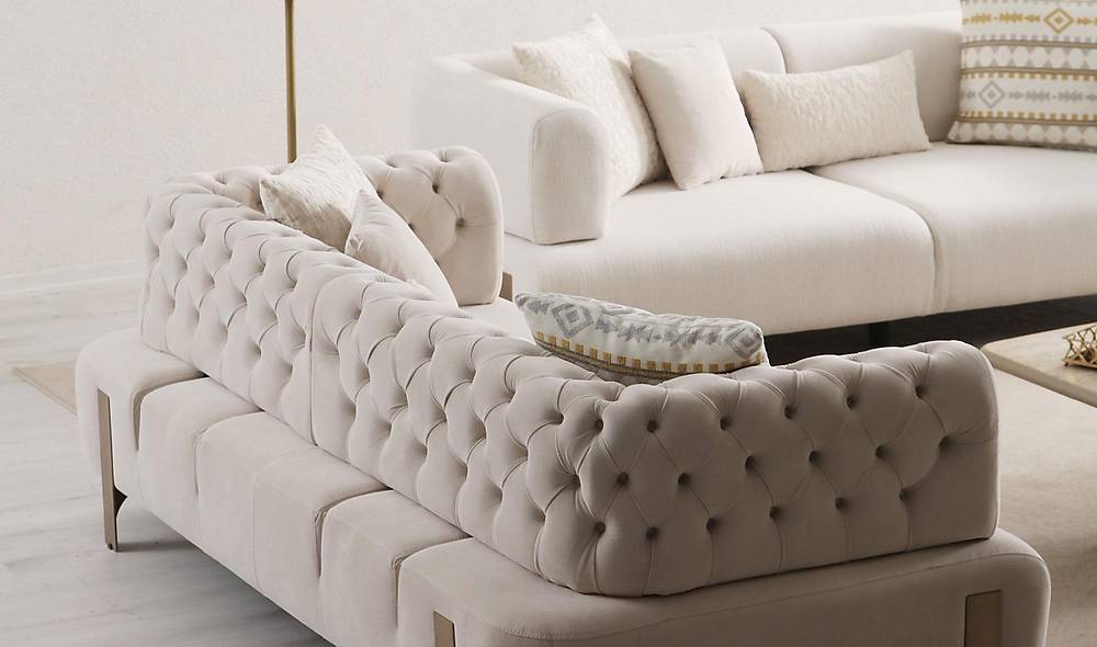 Nesta Sofa Set - Bed - Metal Leg