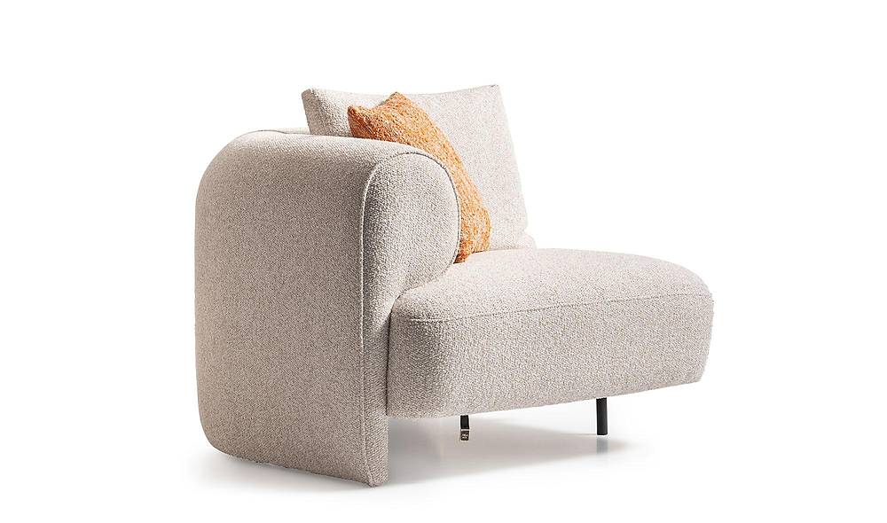 Camelia New Sofa Set - Natural
