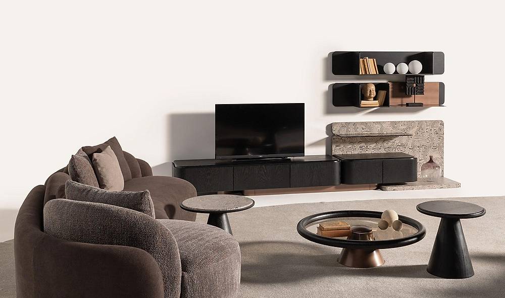 Letonya Tv Unit - Patterned