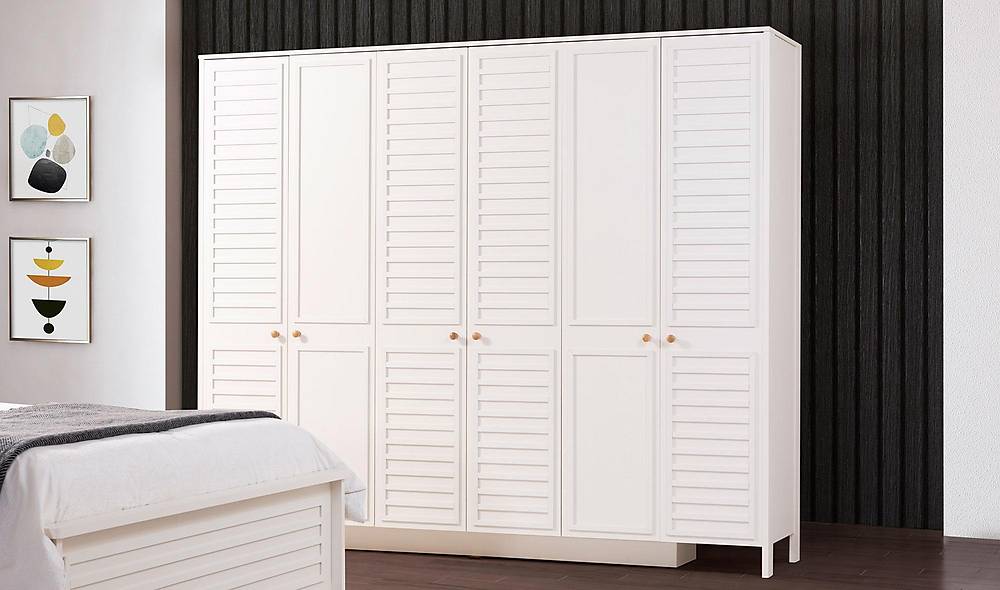 Country 6 Door Wardrobe