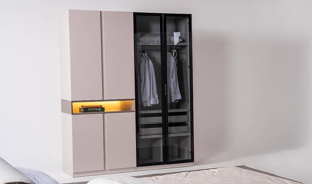 Samara Base Bedroom - Corner Wardrobe