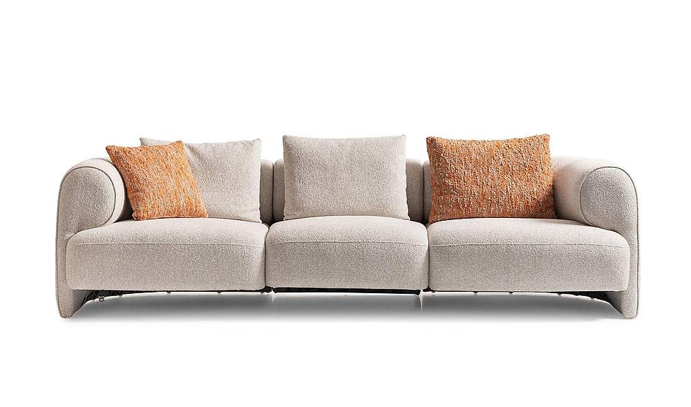 Camelia New Sofa Set - Natural