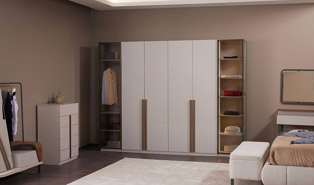Fox Wardrobe - 6 Doors