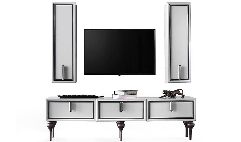 Dubai Ekru Tv Ünitesi CaddeYıldız Mobilya