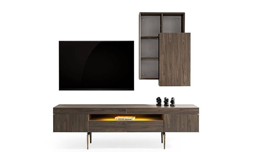 Montare Tv Unit - Walnut