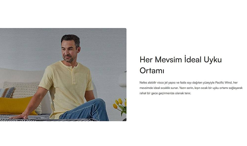 Yatsan Serta Perfect Sleeper Pacific Wind Bed