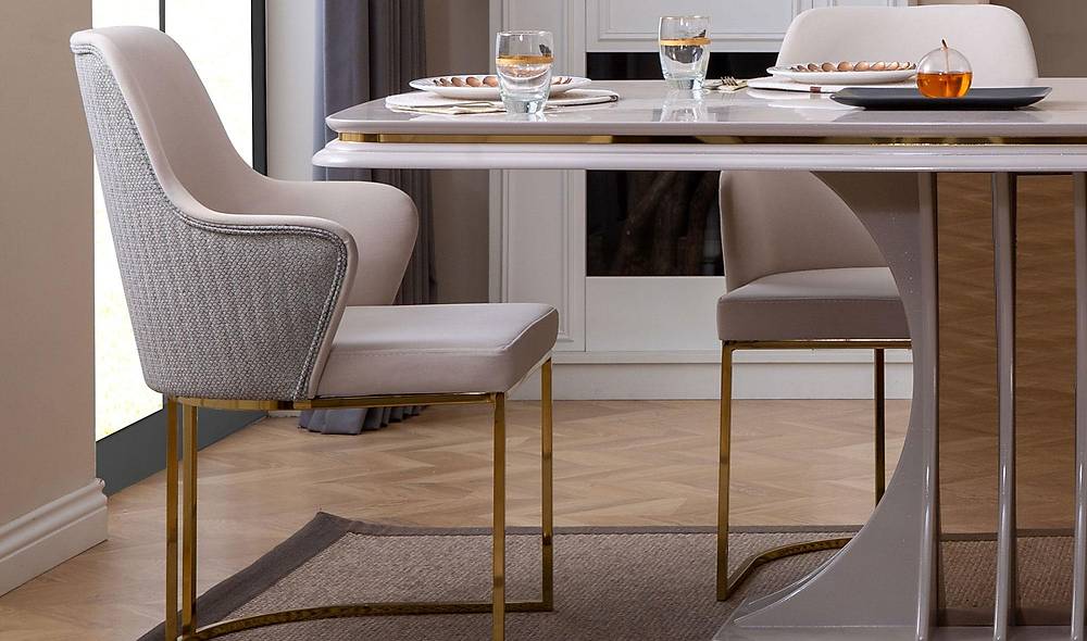 Farya New Dining Room - Gold