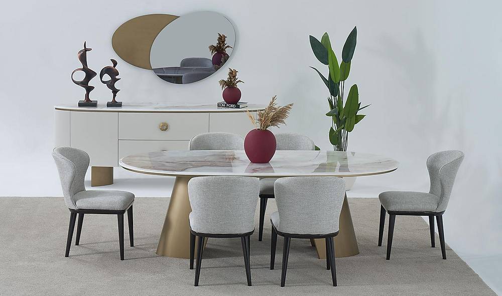 Elexus Dining Room - Marble