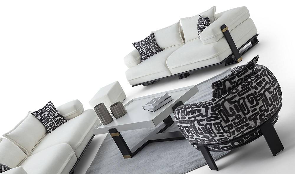 Lavaro Sofa Set - Black