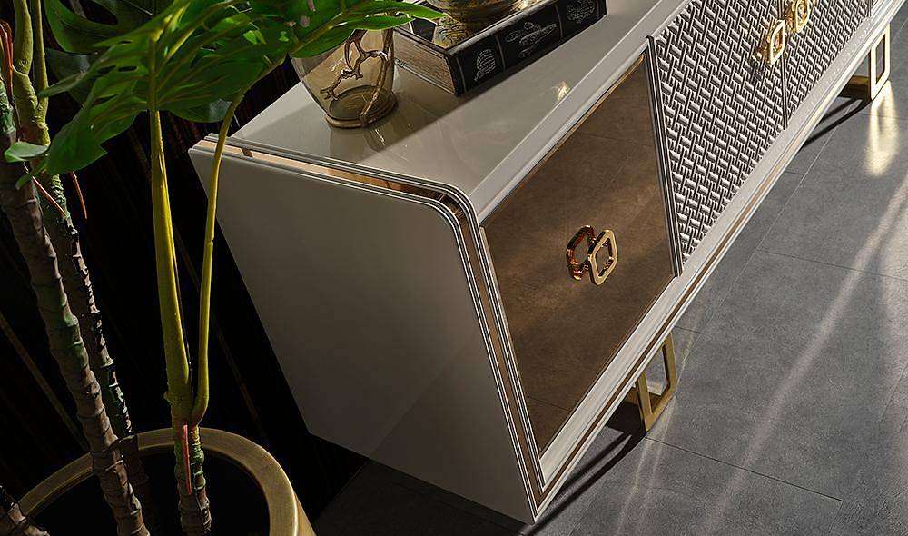 Tiana Console - Gold