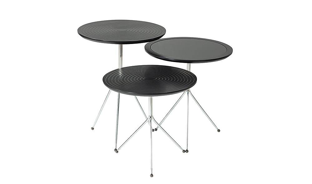 Odin Nesting Table - Silver