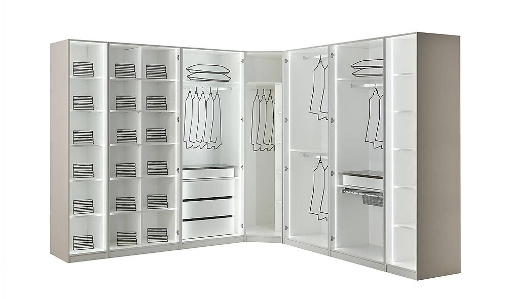 Cardiff Wardrobe - Corner Wardrobe