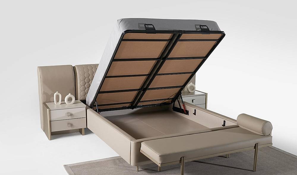 Genova Base Bedstead and Headboard