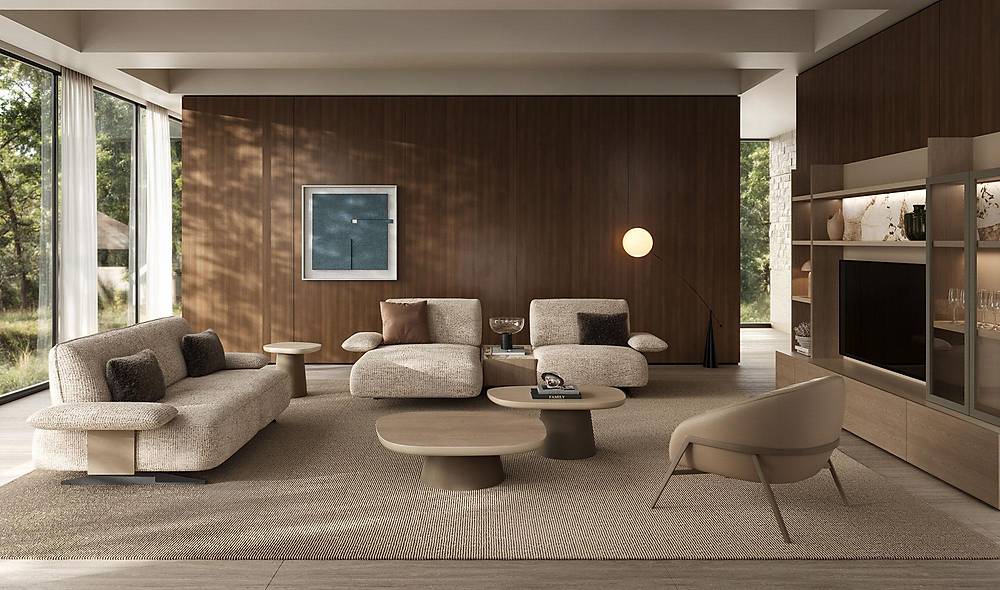 Divano Sofa Set With Corner