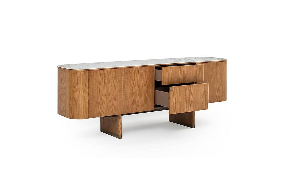 Penora Console - Oak