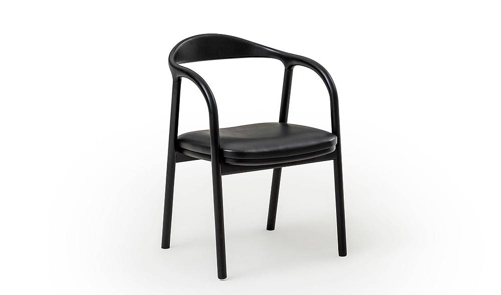 Penora Chair 6 Piece - Black