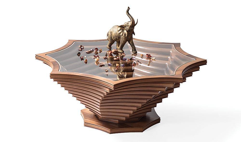 Penelope Coffee Table - Walnut