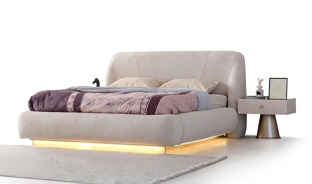 Livio Base Bedstead and Headboard