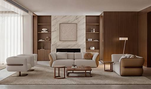Butterfly Sofa Set