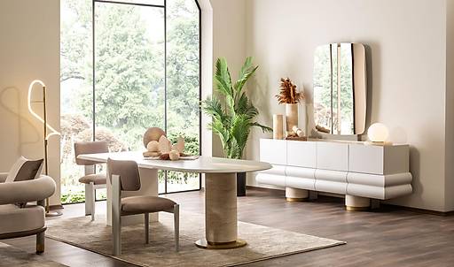 Arty Dining Room