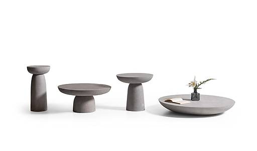 Maybel Table Set - Silver