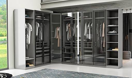 Milenyum Corner Wardrobe