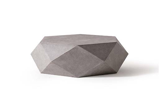 Elmas Exclusive Coffee Table - Silver