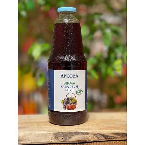 Ancora Sıkma Kara Üzüm Suyu 1LT