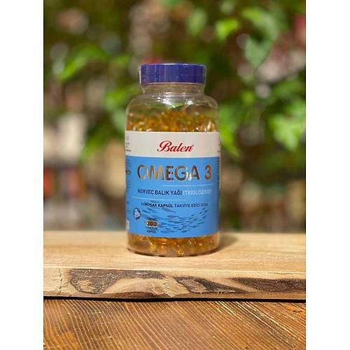 Balen Omega 3 Norveç Balık Yağı 200 Kapsül