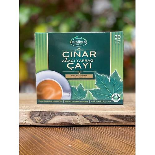 Mindivan Çınar Ağacı Yaprağı Çayı 30 Süzen Poşet