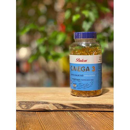 Balen Omega 3 Norveç Balık Yağı 200 Kapsül