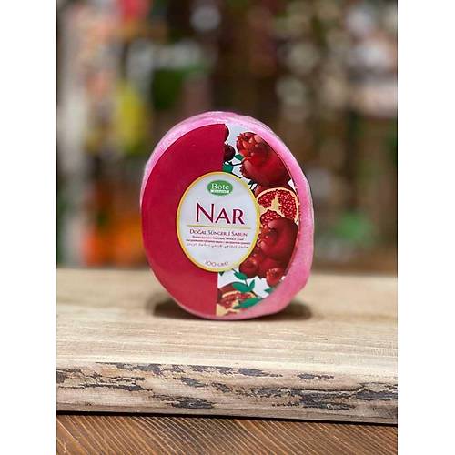 Bote Naturel  Nar Doal Sngerli Sabun 100 GR