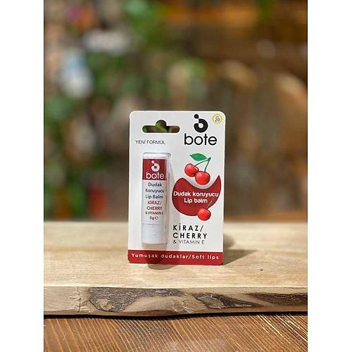Bote Kirazl Dudak Lip Balm E Vitaminli 5 GR