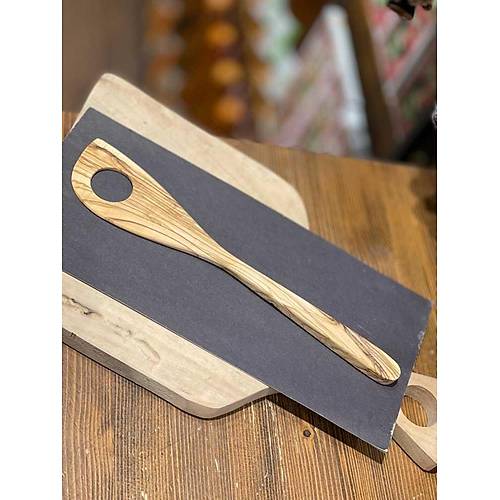 Masale Zeytin Delikli Spatula 30 Cm