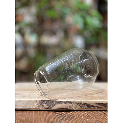 Masale Gemici Feneri Yedek Gaz Lambas� Cam� B�y�k Boy : 14 Cm �ap : 7 Cm