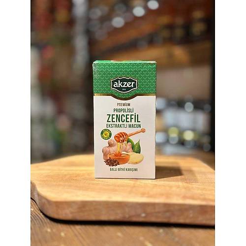 Akzer Premium Propolisli Zencefil Ekstraktl Macun 300 Gr