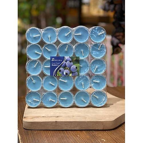 Szen ( Scented Candle ) Blueberry Para Mum 25 Adet