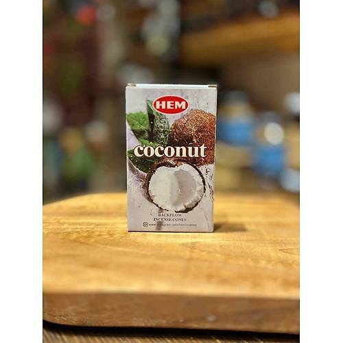 Hem Coconut Geri Ak Tts Konisi 10 Adet