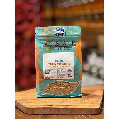 Beyorganik Organik Yeil Mercimek 500 Gr